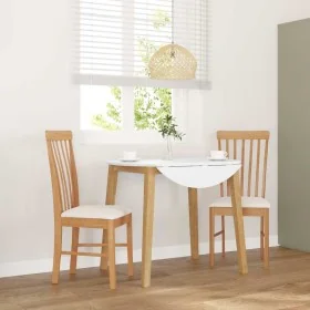Sillas de comedor con cojines 2 uds madera maciza caucho von , Essstühle - Ref: Foro24-4102501, Preis: 121,05 €, Rabatt: %