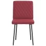 Sillas de comedor 2 unidades cuero sintético rojo tinto de , Sillas de comedor - Ref: Foro24-4101116, Precio: 87,17 €, Descue...