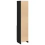 Aparador alto roble negro 37,5x35x180 cm madera de ingeniería de , Aparadores - Ref: Foro24-861671, Precio: 90,00 €, Descuent...