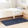 Alfombra de pelo largo NAVARRA azul marino 80x150 cm Poliéster de , Alfombras - Ref: Foro24-4102819, Precio: 23,05 €, Descuen...
