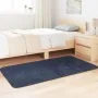 Alfombra de pelo largo NAVARRA azul marino 80x150 cm Poliéster de , Alfombras - Ref: Foro24-4102819, Precio: 23,05 €, Descuen...