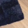 Alfombra de pelo largo NAVARRA azul marino 80x150 cm Poliéster de , Alfombras - Ref: Foro24-4102819, Precio: 23,05 €, Descuen...