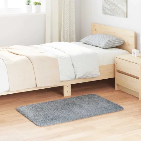 Alfombra de pelo largo NAVARRA gris plata 60x100 cm poliéster de , Alfombras - Ref: Foro24-4102812, Precio: 17,87 €, Descuent...