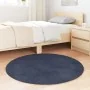 Alfombra de pelo largo NAVARRA azul marino 100x100 cm poliéster de , Alfombras - Ref: Foro24-4102899, Precio: 21,26 €, Descue...