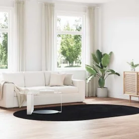 Alfombra peluda de pelo largo NAVARRA negra 300x200cm poliéster de , Alfombras - Ref: Foro24-4102934, Precio: 71,79 €, Descue...