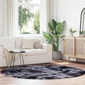Alfombra de pelo largo NAVARRA gris oscuro 200x200 cm poliéster de , Alfombras - Ref: Foro24-4102920, Precio: 52,25 €, Descue...