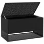 Cojines para exterior negro 100x55x55,5 cm ratán sintético de , Cajas de almacenaje para exteriores - Ref: Foro24-4104141, Pr...