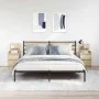Mesillas de noche con 2 cajones 2 uds roble Sonoma 38x34x80 cm de , Mesitas de noche - Ref: Foro24-861360, Precio: 100,07 €, ...