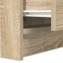 Mesillas de noche con 2 cajones 2 uds roble Sonoma 38x34x80 cm de , Mesitas de noche - Ref: Foro24-861360, Precio: 100,07 €, ...