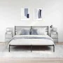 Mesillas de noche con 2 cajones 2 uds gris hormigón 38x34x80 cm de , Mesitas de noche - Ref: Foro24-861362, Precio: 96,30 €, ...