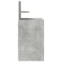 Mesillas de noche con 2 cajones 2 uds gris hormigón 38x34x80 cm de , Mesitas de noche - Ref: Foro24-861362, Precio: 96,30 €, ...