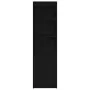 Aparador alto roble negro 50x35x180 cm madera de ingeniería de , Aparadores - Ref: Foro24-3328463, Precio: 110,07 €, Descuent...
