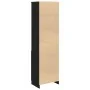 Aparador alto roble negro 50x35x180 cm madera de ingeniería de , Aparadores - Ref: Foro24-3328463, Precio: 110,07 €, Descuent...