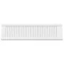 Closet door with 4 white slats, 99x29.5 cm by , cabinet doors - Ref: Foro24-4015908, Price: 98,31 €, Discount: %