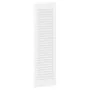 Closet door with 4 white slats, 99x29.5 cm by , cabinet doors - Ref: Foro24-4015908, Price: 98,31 €, Discount: %