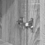 Mesilla de noche gris Sonoma 39x35x125 cm madera de ingeniería de , Mesitas de noche - Ref: Foro24-861315, Precio: 77,65 €, D...