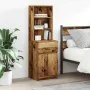 Mesilla de noche madera antigua 39x35x125cm Madera ingeniería de , Mesitas de noche - Ref: Foro24-861317, Precio: 69,61 €, De...
