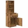 Mesilla de noche madera antigua 39x35x125cm Madera ingeniería de , Mesitas de noche - Ref: Foro24-861317, Precio: 69,61 €, De...