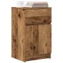 Two nightstands made of plywood and old wood, measuring 39x35x65cm each. by , Nightstands - Ref: Foro24-861334, Price: 97,54 ...