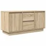 Mueble de TV con luces LED roble Sonoma 100x41x50 cm de , Muebles TV - Ref: Foro24-861411, Precio: 104,46 €, Descuento: %