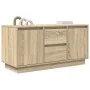 Mueble de TV con luces LED roble Sonoma 100x41x50 cm de , Muebles TV - Ref: Foro24-861411, Precio: 104,46 €, Descuento: %