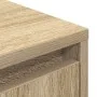 Mueble de TV con luces LED roble Sonoma 100x41x50 cm de , Muebles TV - Ref: Foro24-861411, Precio: 104,46 €, Descuento: %
