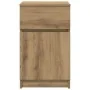 Zwei Nachttische aus Eichen-Ingenieurholz Artisian, 39x35x65 cm. von , Nachttische - Ref: Foro24-861336, Preis: 88,81 €, Raba...
