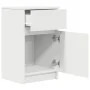 Mesillas de noche 2 uds. Madera de ingeniería blanca 39x35x65cm de , Mesitas de noche - Ref: Foro24-861320, Precio: 93,04 €, ...