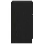 Mesillas de noche 2 uds. Madera de ingeniería negra 39x35x65 cm de , Mesitas de noche - Ref: Foro24-861322, Precio: 95,61 €, ...