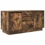 Mueble de TV con luces LED roble ahumado 100x41x50 cm de , Muebles TV - Ref: Foro24-861413, Precio: 103,37 €, Descuento: %