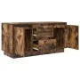 Mueble de TV con luces LED roble ahumado 100x41x50 cm de , Muebles TV - Ref: Foro24-861413, Precio: 103,37 €, Descuento: %