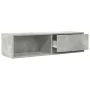 Muebles de TV 2 uds gris hormigón 100x31x25,5 cm de , Muebles TV - Ref: Foro24-861479, Precio: 89,71 €, Descuento: %