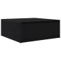 Mesa de centro con cajones roble negro 100x100x40 cm de , Mesas de centro - Ref: Foro24-3328400, Precio: 177,05 €, Descuento: %