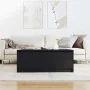 Mesa de centro con cajones roble negro 100x100x40 cm de , Mesas de centro - Ref: Foro24-3328400, Precio: 177,05 €, Descuento: %