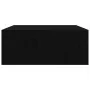 Black oak coffee table with drawers 100x100x40 cm by , Coffee table - Ref: Foro24-3328400, Price: 177,05 €, Discount: %