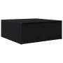 Black oak coffee table with drawers 100x100x40 cm by , Coffee table - Ref: Foro24-3328400, Price: 177,05 €, Discount: %