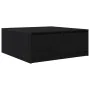Mesa de centro con cajones roble negro 100x100x40 cm de , Mesas de centro - Ref: Foro24-3328400, Precio: 177,05 €, Descuento: %
