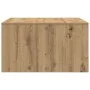 Mesa de centro con cajones roble artesanal 70,5x70x40 cm de , Mesas de centro - Ref: Foro24-3328416, Precio: 119,20 €, Descue...