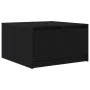 Mesa de centro con cajones roble negro 70,5x70x40 cm de , Mesas de centro - Ref: Foro24-3328409, Precio: 107,63 €, Descuento: %