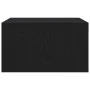 Mesa de centro con cajones roble negro 70,5x70x40 cm de , Mesas de centro - Ref: Foro24-3328409, Precio: 107,63 €, Descuento: %