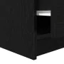 Mesa de centro con cajones roble negro 70,5x70x40 cm de , Mesas de centro - Ref: Foro24-3328409, Precio: 107,63 €, Descuento: %