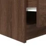Center table with brown oak drawers 70.5x70x40 cm by , Coffee table - Ref: Foro24-3328414, Price: 105,10 €, Discount: %
