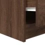 Mesa de centro con cajones roble marrón 70,5x70x40 cm de , Mesas de centro - Ref: Foro24-3328414, Precio: 105,10 €, Descuento: %