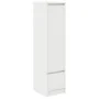 Aparador alto blanco 29,5x34x119,5 cm madera de ingeniería de , Aparadores - Ref: Foro24-861652, Precio: 71,63 €, Descuento: %