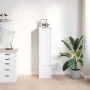 Aparador alto blanco 29,5x34x119,5 cm madera de ingeniería de , Aparadores - Ref: Foro24-861652, Precio: 71,63 €, Descuento: %