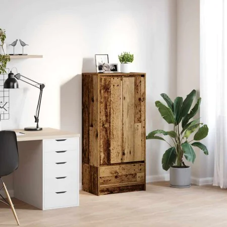Armario con cajón de madera vieja 55,5x34x119,5 cm de , Aparadores - Ref: Foro24-861650, Precio: 91,65 €, Descuento: %