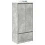 Armario con cajón gris hormigón 55,5x34x119,5 cm de , Aparadores - Ref: Foro24-861646, Precio: 91,65 €, Descuento: %