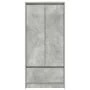 Armario con cajón gris hormigón 55,5x34x119,5 cm de , Aparadores - Ref: Foro24-861646, Precio: 91,65 €, Descuento: %