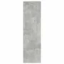 Armario con cajón gris hormigón 55,5x34x119,5 cm de , Aparadores - Ref: Foro24-861646, Precio: 91,65 €, Descuento: %
