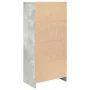 Armario con cajón gris hormigón 55,5x34x119,5 cm de , Aparadores - Ref: Foro24-861646, Precio: 91,65 €, Descuento: %